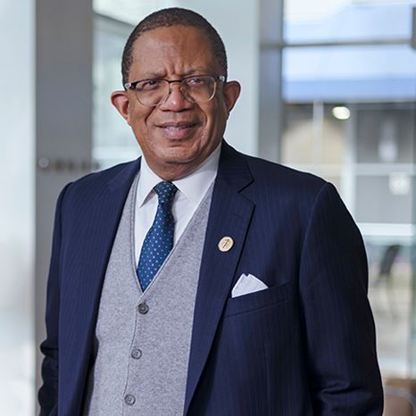 Dr. Selwyn M. Vickers, President and CEO of MSK, smiles warmly.